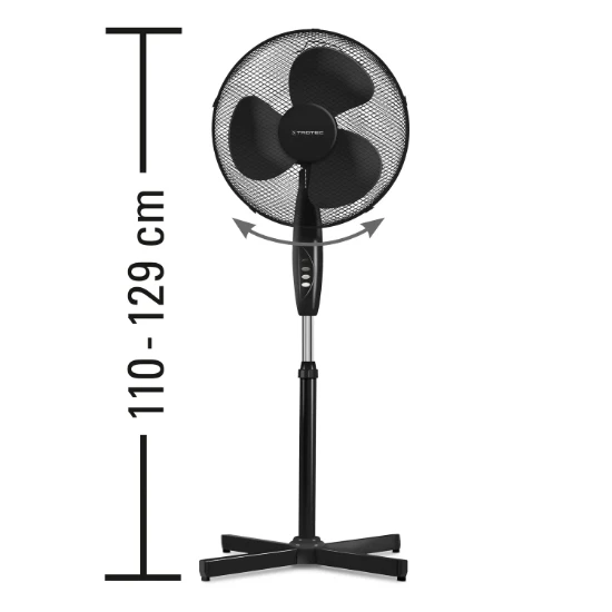 Trotec Ventilateur sur pied TVE 18 S
