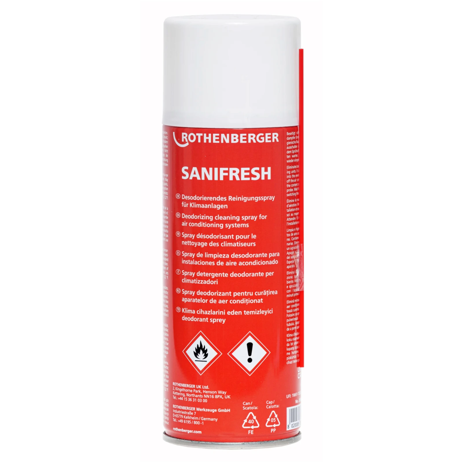 Presentoir pour bombes de desinfectant Sanifresh