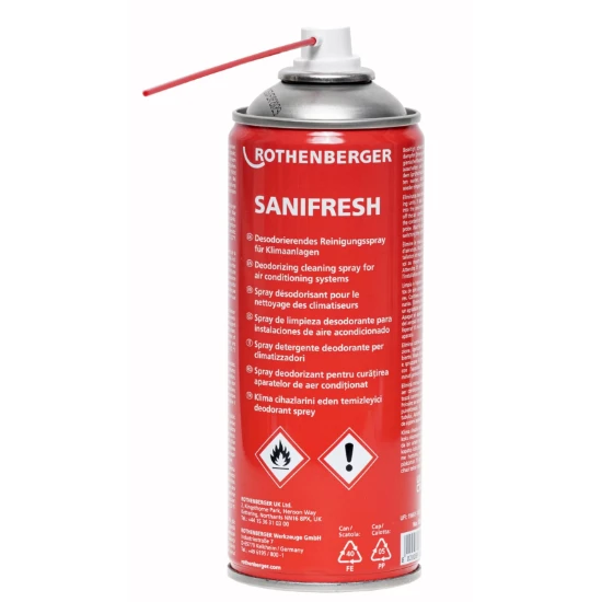 Presentoir pour bombes de desinfectant Sanifresh