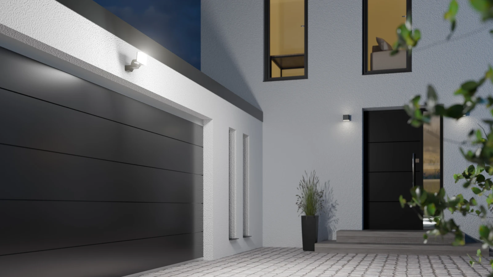 Steinel LED-buitenspot XLED Protect - antraciet