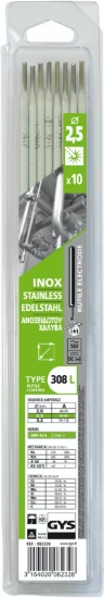 GYS Electrodes inox diam. 2,5mm (x10)