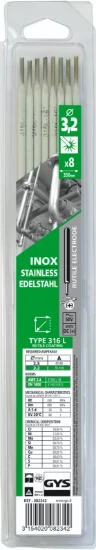GYS Elektrodes RVS O3,2 mm (8 stuks)