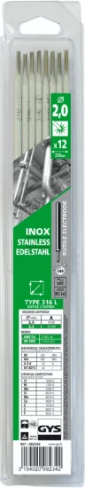 GYS-12 Electrodes Soudage INOX diam. 2,0