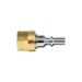Sievert Koppelingsnippel Schroefdraad binnendraad G 3/8" LH