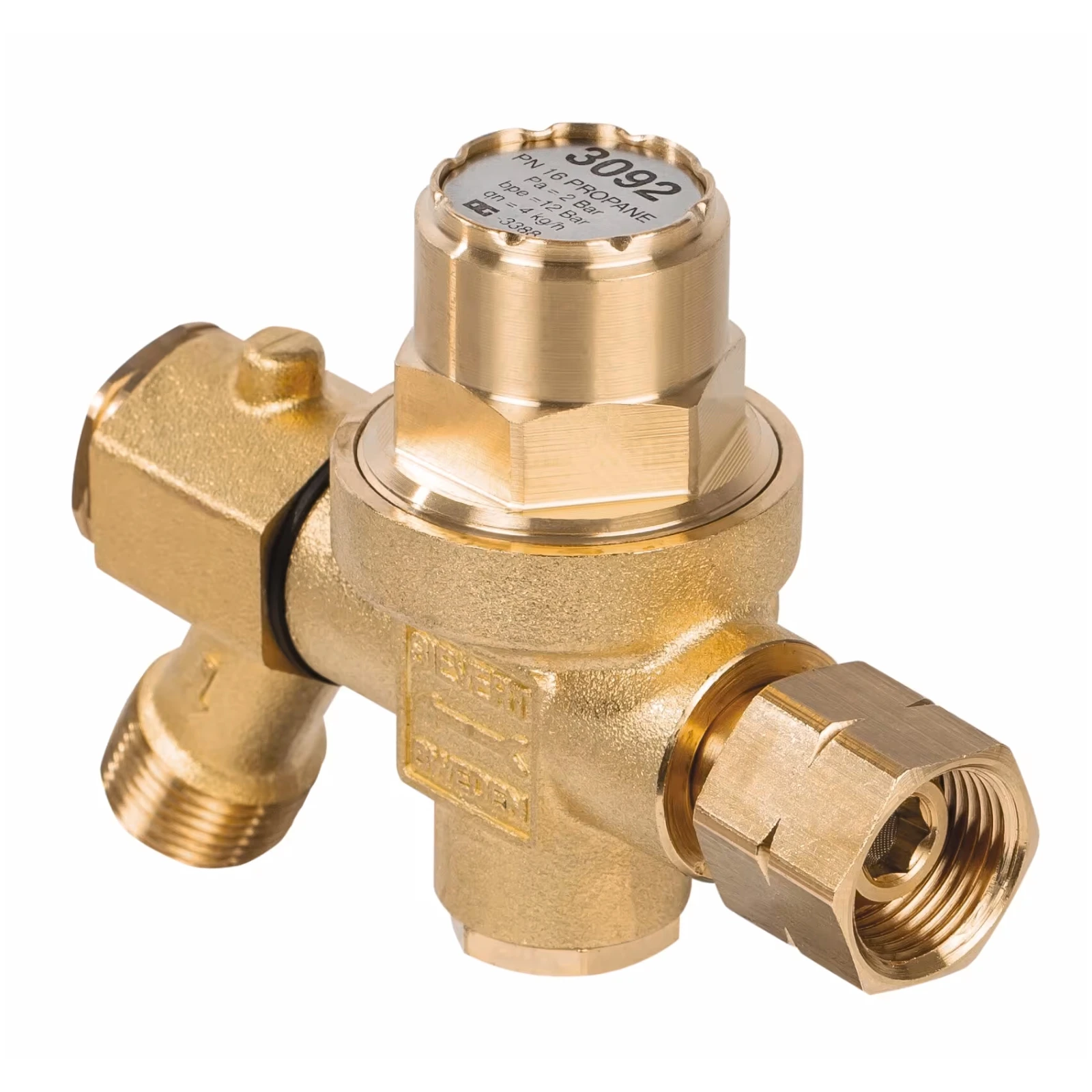 Sievert Détendeur 2 bar valve de rupture 3/8"G