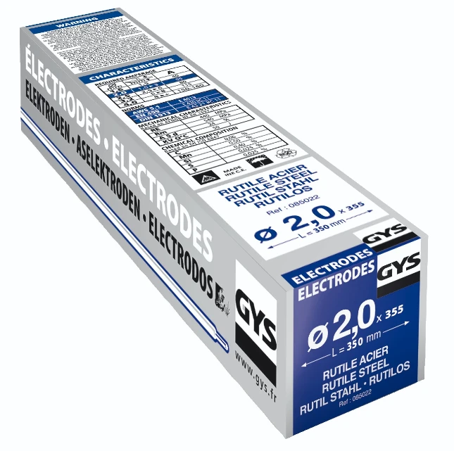 GYS-355 ELECT.  ACIER TYPE GY 38, DIAM 2