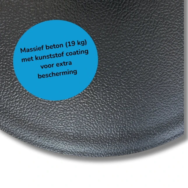 Parasolvoet rond 19kg