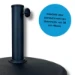 PimXL Parasolvoet rond 12kg