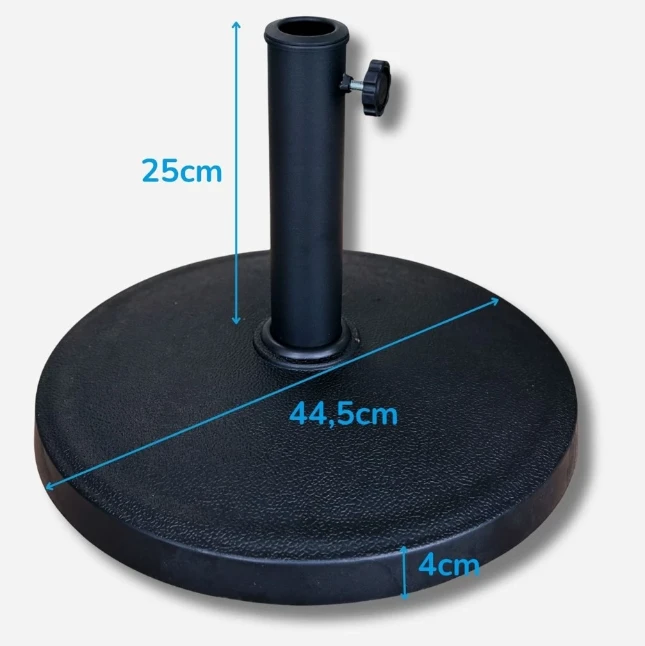 PimXL Parasolvoet rond 12kg