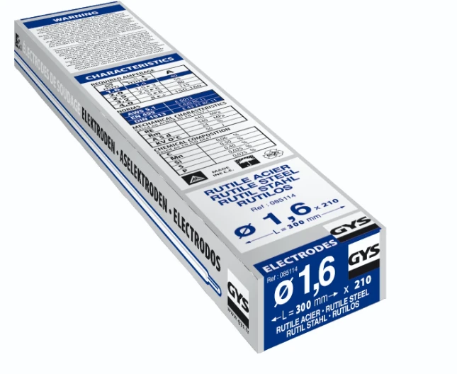 GYS Elektrodes staal O1,6 x 300 mm (210 stuks)
