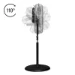 Trotec Ventilateur sur pied TVM18S noir