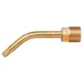 Sievert Tube coudé 80mm pour brûleur 8842