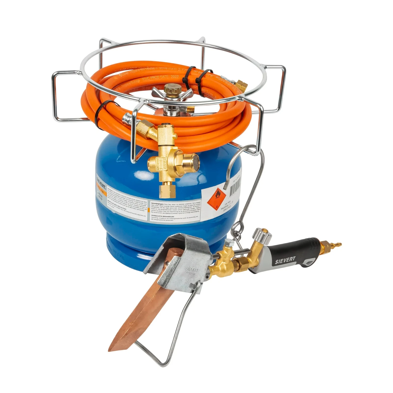 Sievert Soldeerboutset met gasfles 2012 Pro 88/86