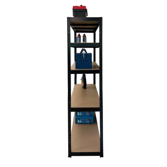 ERRO Stellingkast - 5 planken - 120cm - zwart