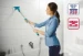 Leifheit Tegel- & badwisser Bath Cleaner met telescoopsteel 150 cm