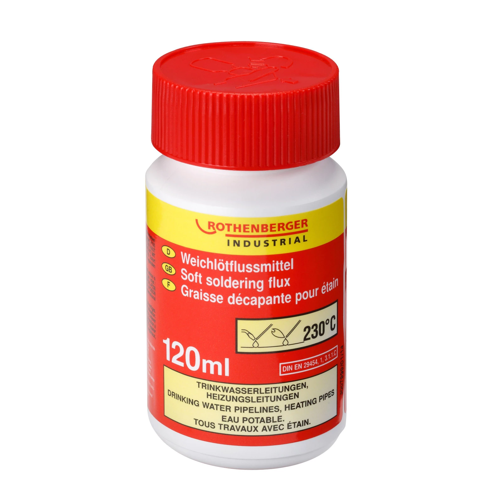 Pâte a souder a l'etain, boîte de 120 ml