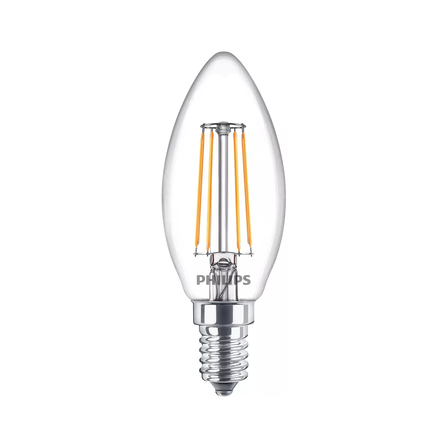 Philips LED Filament Classic 40W B35 E14 WW CL ND 2PFSRT6 (2 stuks)