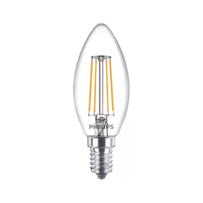 Philips LED Filament Classic 40W B35 E14 WW CL ND 2PFSRT6 (2 stuks)
