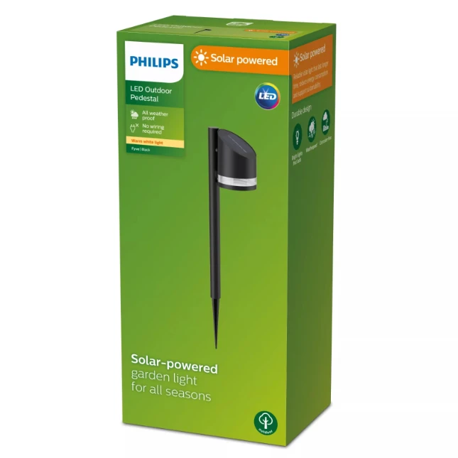 Philips Sokkellamp Fyve 1.5W 2700K zwart