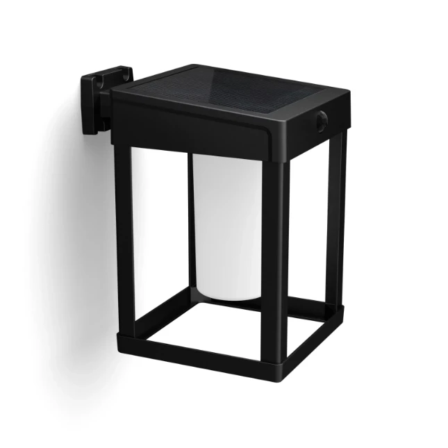 Philips Wandlamp Camill vierkant mat 1.4W 3000K zwart