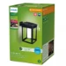 Philips Wandlamp Camill vierkant mat 1.4W 3000K zwart
