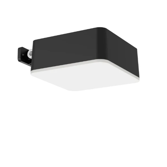 Philips Wandlamp Vynce vierkant 1.5W 2700K zwart