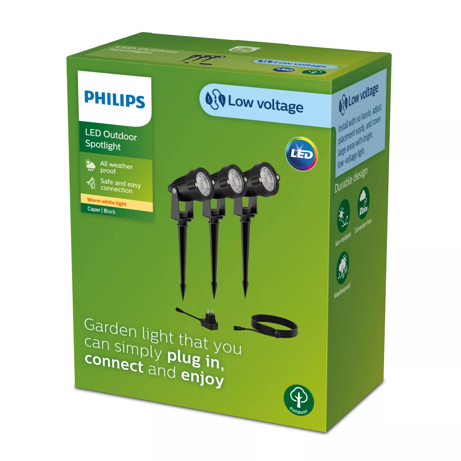 Philips Prikspot Caper zwart - startersset