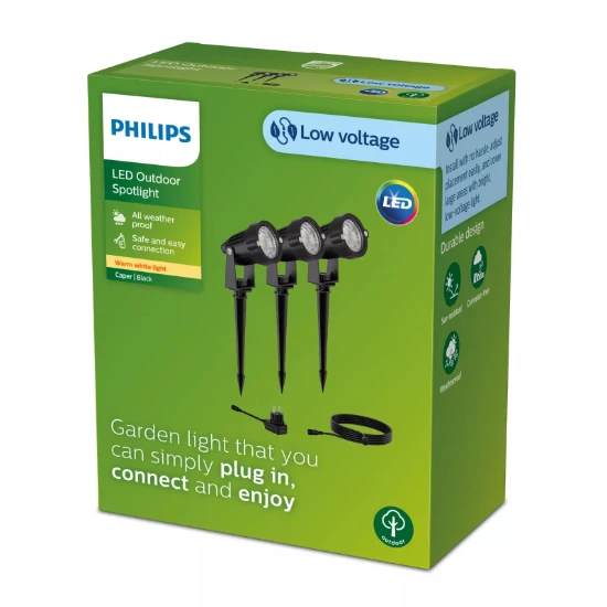 Philips Prikspot Caper zwart - startersset