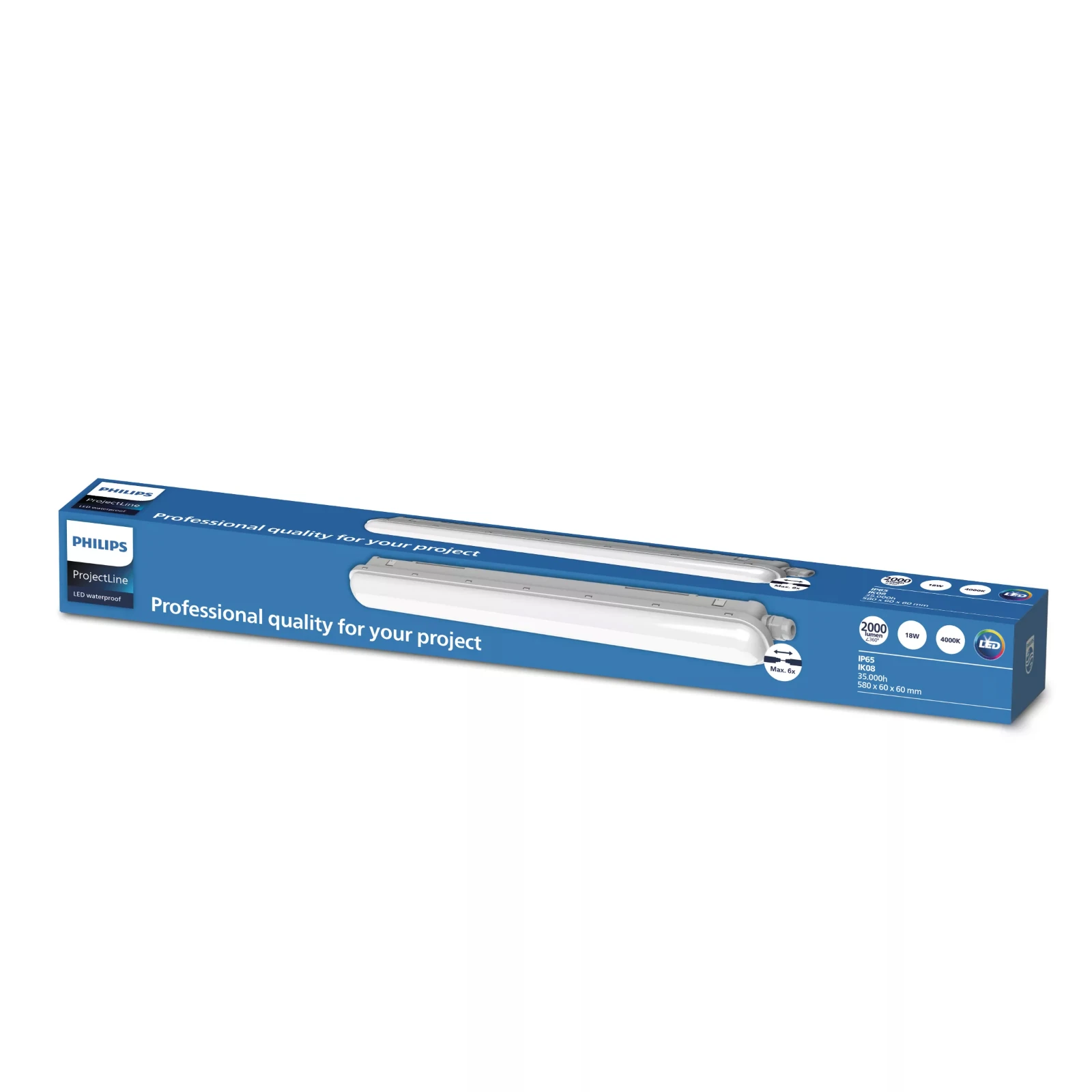 Philips Projectline LED-armatuur Waterproof - 600 mm (doorvoerbedrading)