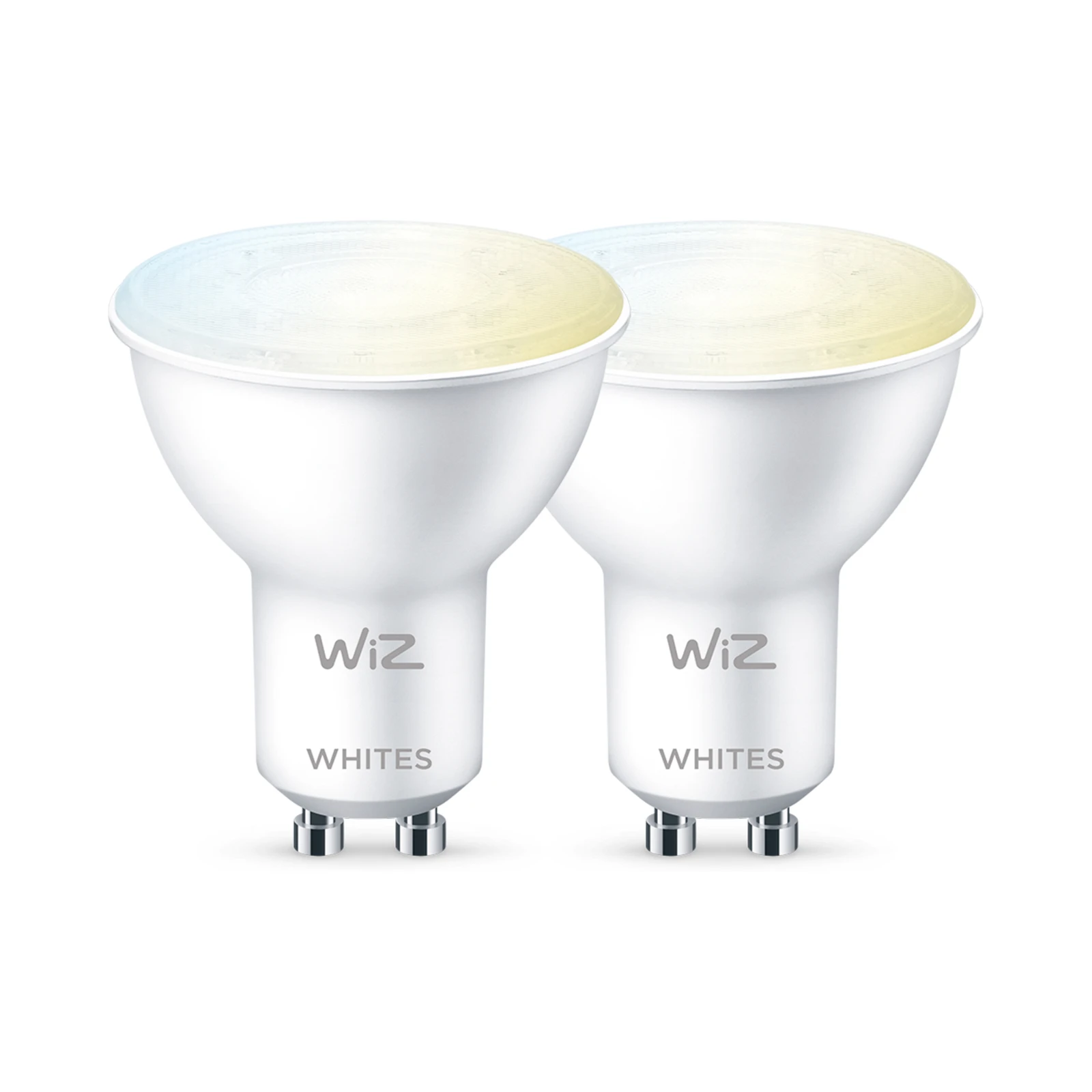 WiZ LED-spot GU10 50W Wi-Fi - warm tot koelwit (2 stuks)