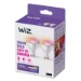 WiZ LED-spot GU10 50W Wi-Fi - gekleurd en wit (2 stuks)
