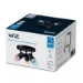 WiZ Plafondspot Imageo Zwart 3x5W Wi-Fi - gekleurd en wit - rond