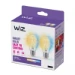 WiZ LED-lamp Filament E27 60W - warm tot koelwit (2 stuks)