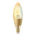 WiZ LED-kaarslamp Filament Amber E14 25W Wi-Fi - warm tot koelwit
