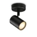 WiZ Opbouwspot Imageo Zwart 1x5W Wi-Fi - warm tot koelwit - rond