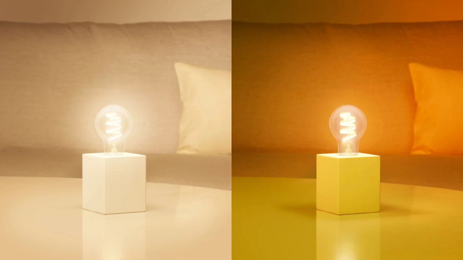 WiZ LED-filament E27 40W Wi-Fi - gekleurd en wit