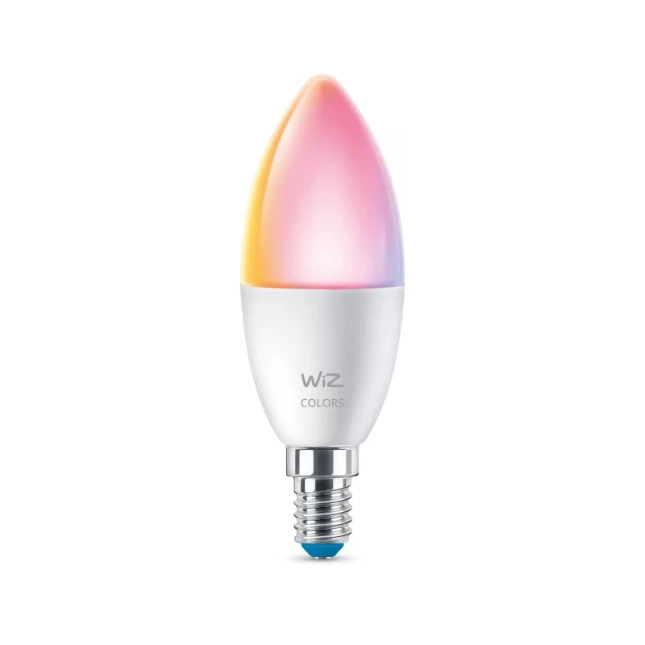 WiZ LED-kaarslamp E14  40W Wi-Fi - gekleurd en wit