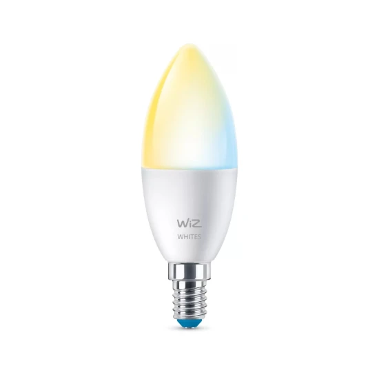 WiZ LED-kaarslamp E14  40W Wi-Fi - warm tot koelwit