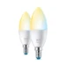 WiZ LED-kaarslamp E14  40W Wi-Fi - warm tot koelwit (2 stuks)