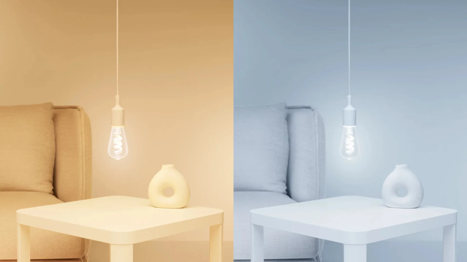 WiZ LED-filament Edison E27 40W Wi-Fi - gekleurd en wit