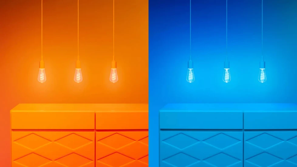 WiZ LED-filament Edison E27 40W Wi-Fi - gekleurd en wit