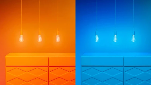 WiZ LED-filament Edison E27 40W Wi-Fi - gekleurd en wit