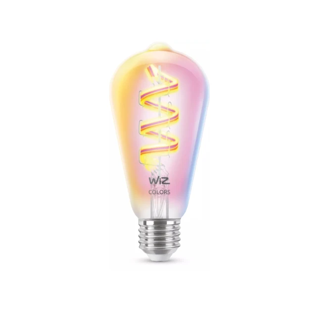 WiZ LED-filament Edison E27 40W Wi-Fi - gekleurd en wit