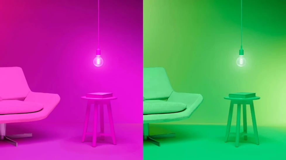 WiZ LED-filament Globe E27 40W Wi-Fi - gekleurd en wit