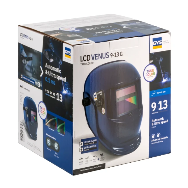 GYS Lashelm LCD Venus 9-13 G Blue True Color