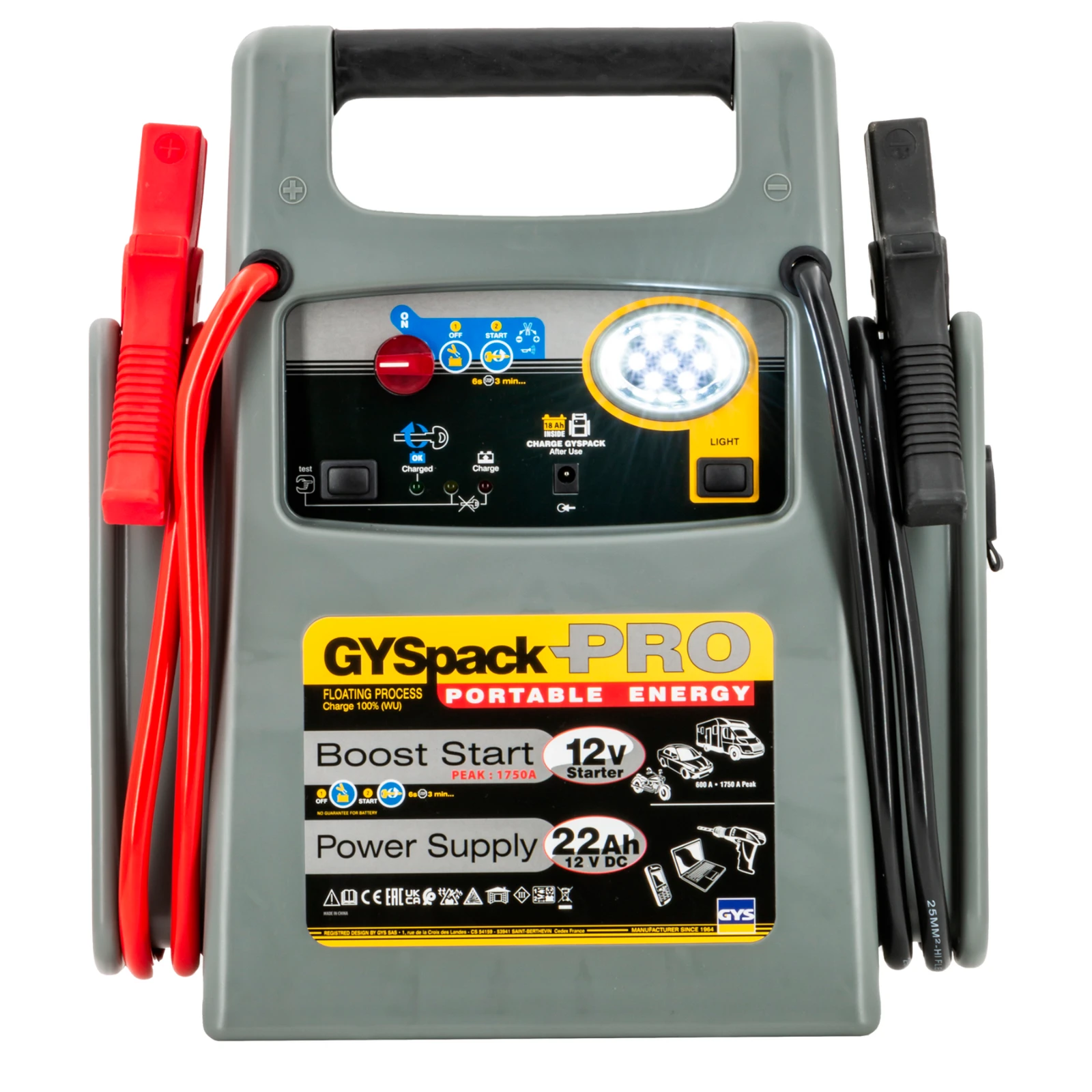 GYS Startbooster GYSPACK PRO 12V