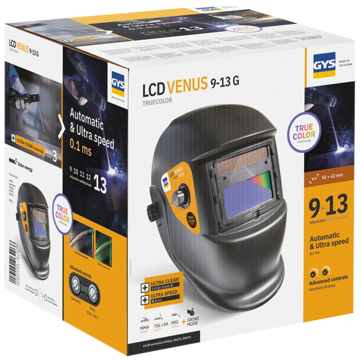 GYS Lashelm LCD Venus 9-13 G True Color