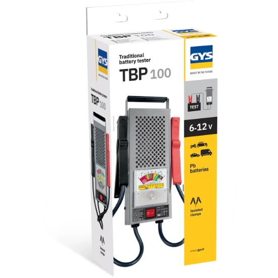 GYS Accutester TBP 100 analoog 12V 20-100Ah