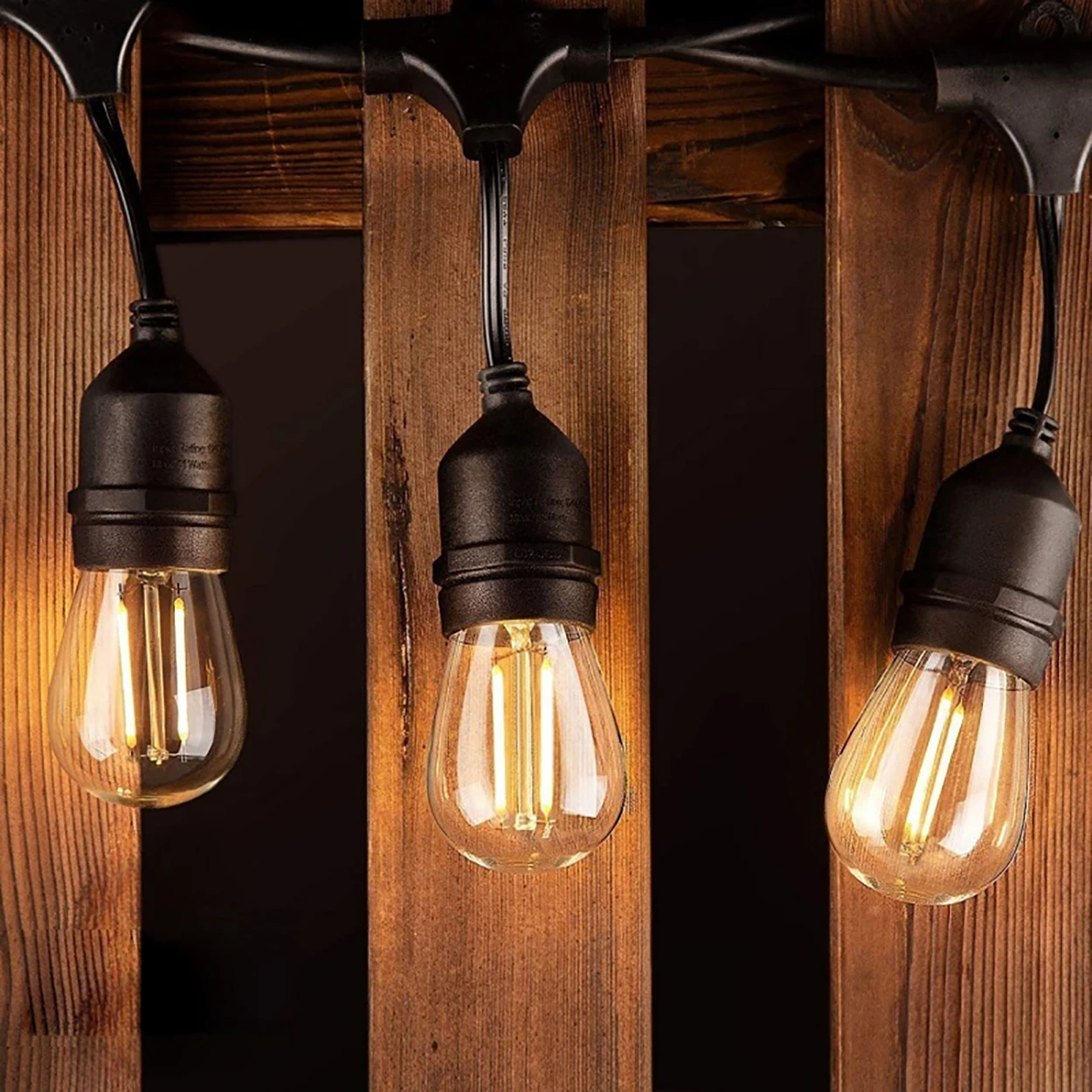 RELED LED-partylampen IP65 - met 15 lampen