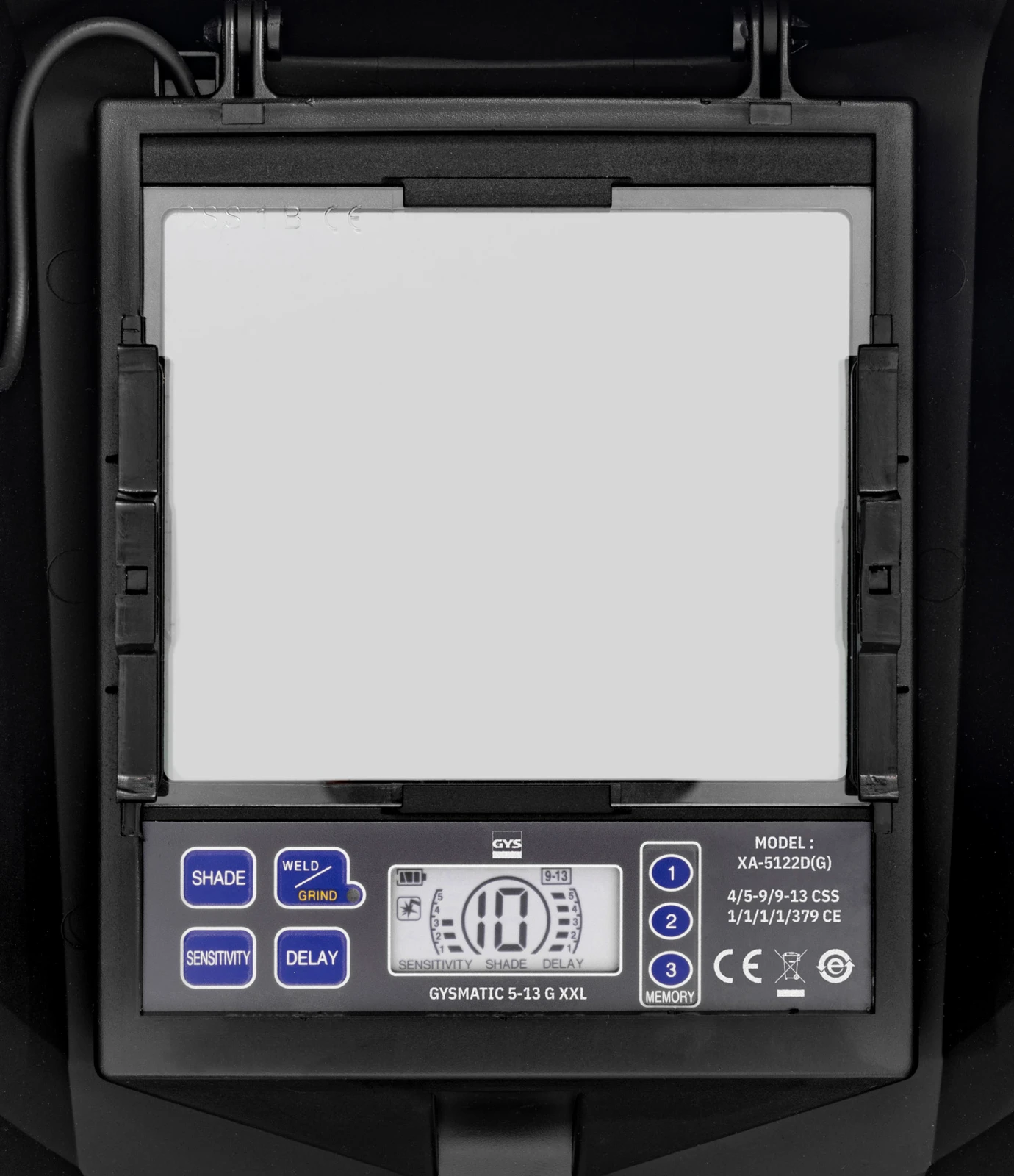 GYS Lashelm LCD Gysmatic XXL 5-13 True Color